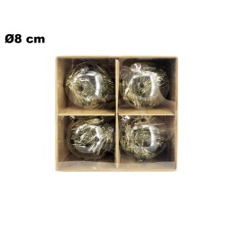 SET 4 PALLINE NATALIZIE