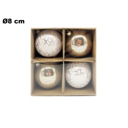 SET 4 PALLINE NATALIZIE