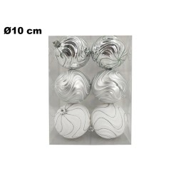 SET 6 PALLINE NATALIZIE