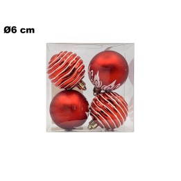 SET 4 PALLINE NATALIZIE