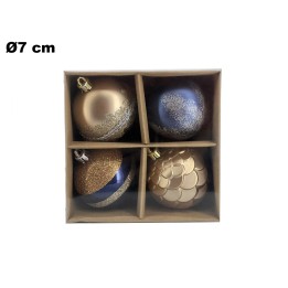 SET 4 PALLINE NATALIZIE