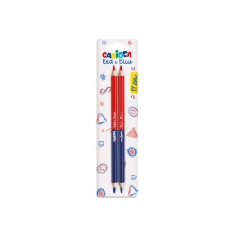 CARIOCA BL. 2 MAXI MATITA ROSSO E BLU
