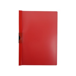 CARTELLINA CON CLIP A4 ROSSA C.F (10)