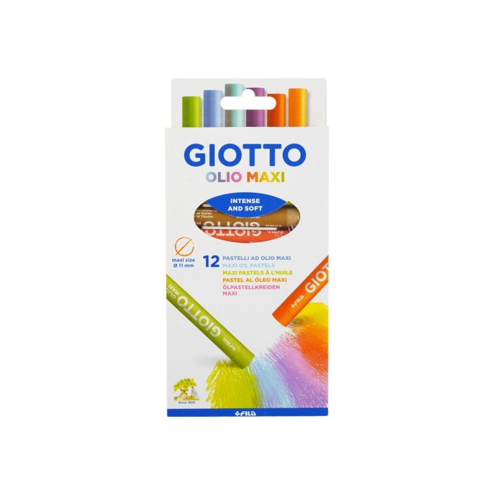 12 PASTELLI A OLIO GIOTTO F293400