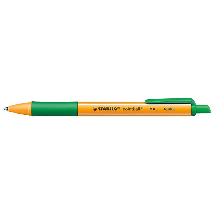 PENNA POINTBALL STABILO VERDE (10)