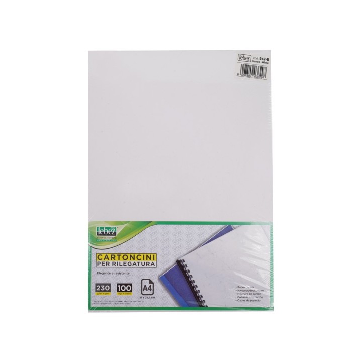 CARTONCINO A4 250 GR.100PZ. BIANCO