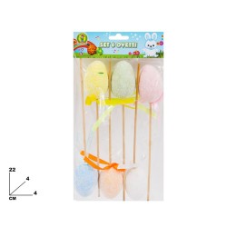 SET 6 OVETTI IN BUSTA
