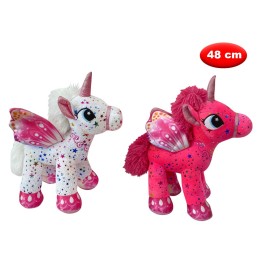 PELUCHE UNICORNO CRYSTAL CM 48