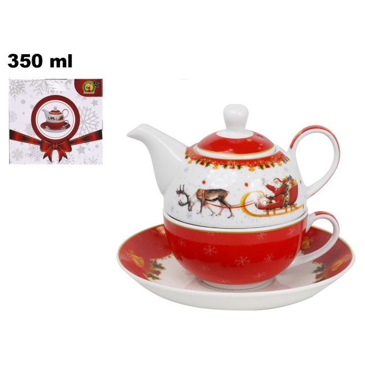 TEIERA CON TAZZA E PIATTINO