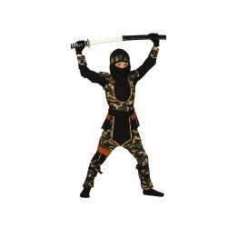 COSTUME COMMANDO NINJA BAMBINO 7-9 ANNI