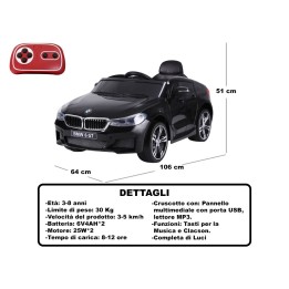 CAVALCABILE BMW GT NERO