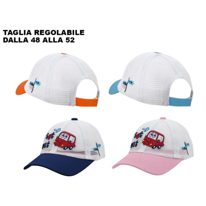 CAPPELLINO CON VISIERA BRUM BRUM