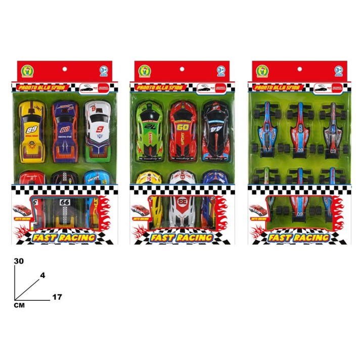 SET AUTO FAST RACING RETROCARICA