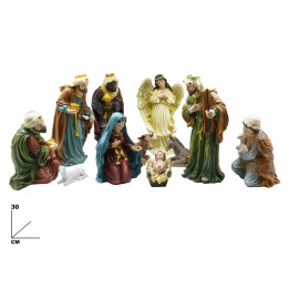 SET NATIVITA' 11 PEZZI 30 CM