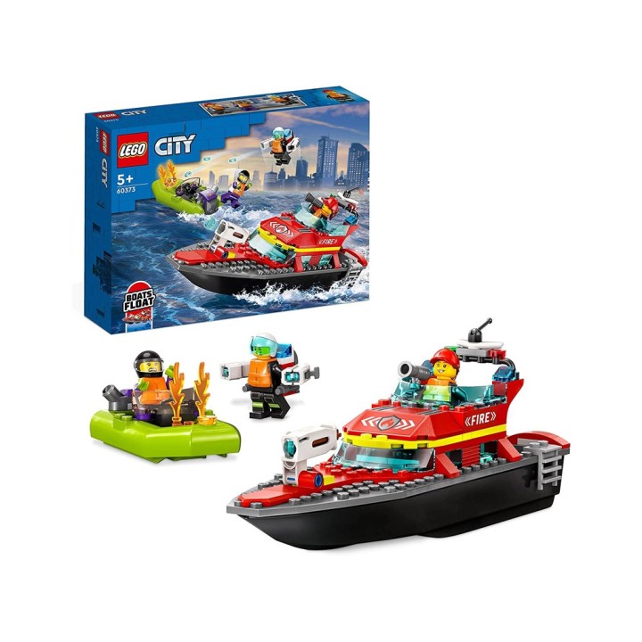 LEGO CITY BARCA SOCCORSO ANTINC. 60373