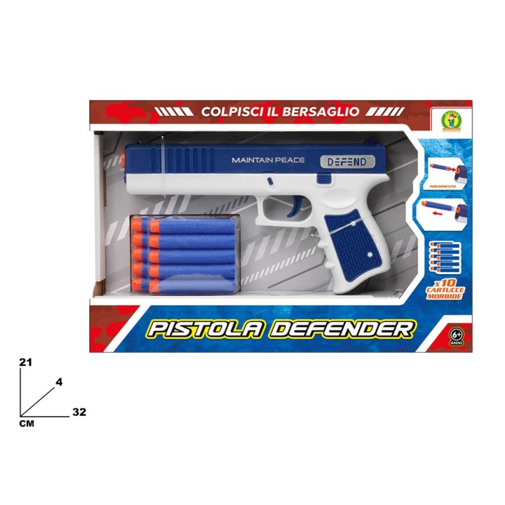 PISTOLA DEFENDER CON FRECCE