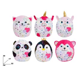 PELUCHE SOFTY STAR 6 ASST. 25 CM