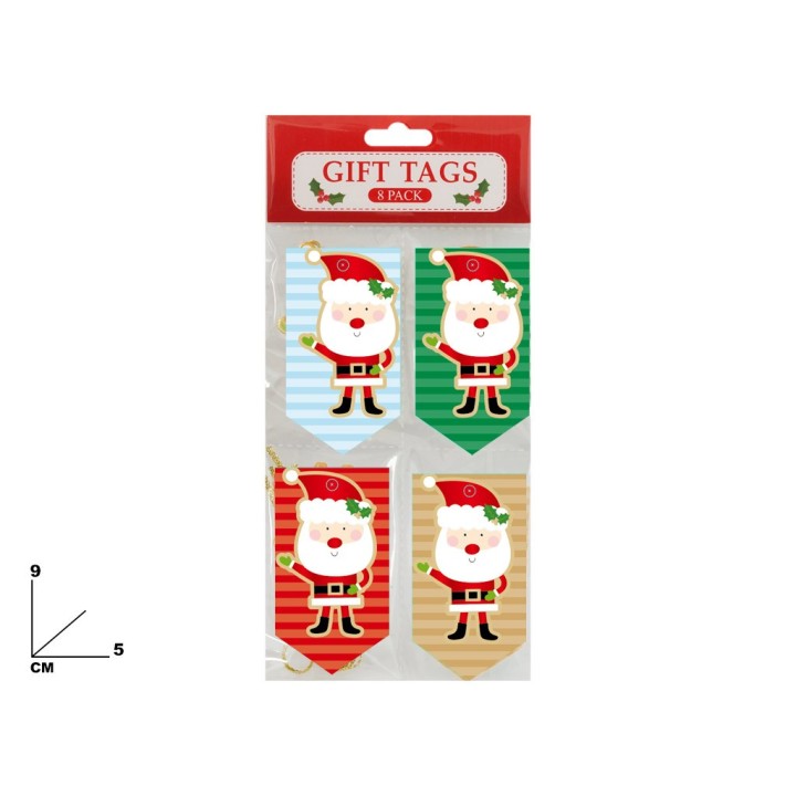 CHIUDI PACCHI NATALIZIO CON BABBO NATAL