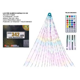 SERIE 342 LED LUCE MULTICOLOR A CASCATA