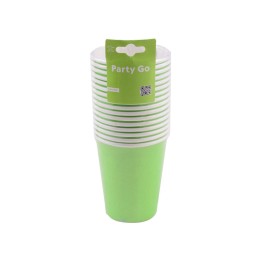 BICCHIERI VERDE 9,5CM 16PZ