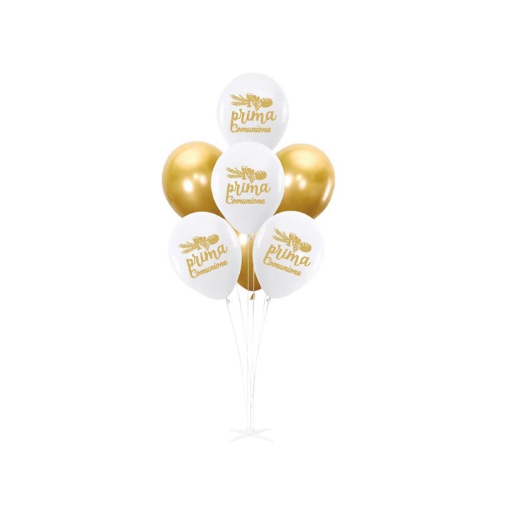SET PALLONCINI PRIMA COMUNIONE 7PZ