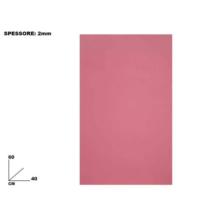 FOGLI EVA ROSA CM 40x60