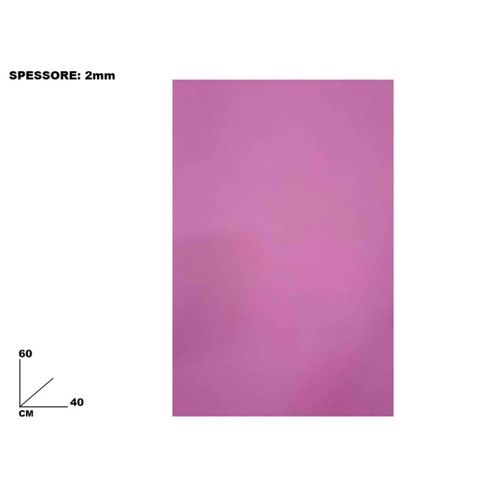 FOGLI EVA ROSA CHIARO CM 40x60