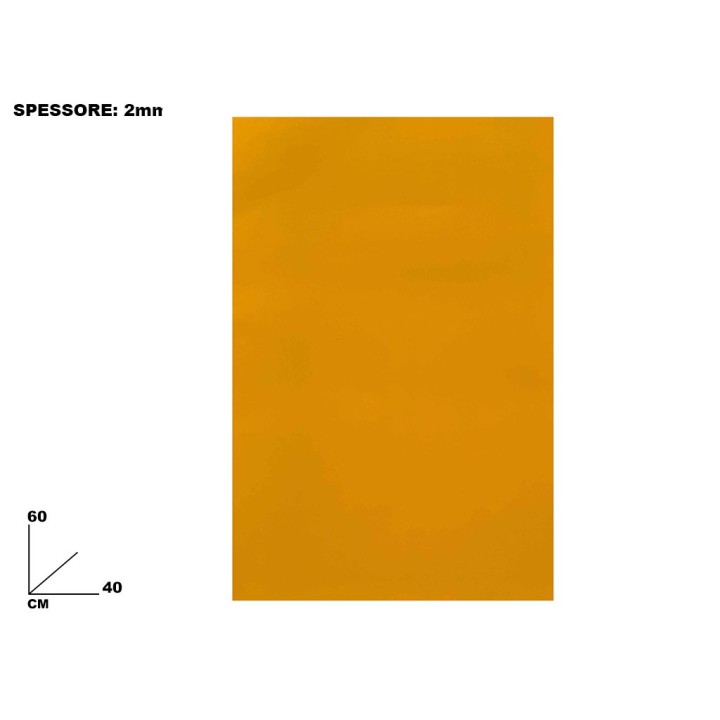 FOGLI EVA GIALLO CHIARO CM 40x60