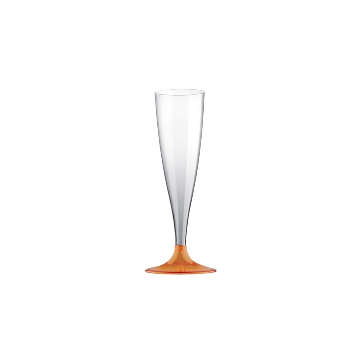 CALICE ACQUA/VINO ARANCIO 10PZ