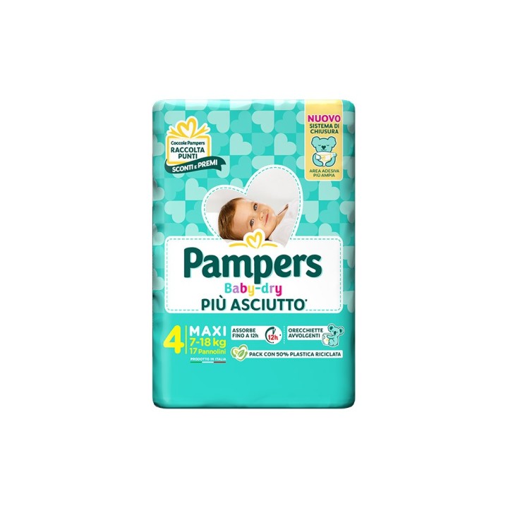 PAMPERS BABYDRY MAXI TG. 4 NEW