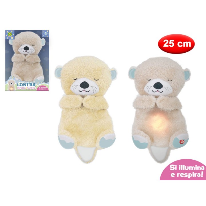 PELUCHE LONTRA BRILLANOTTE CM 25