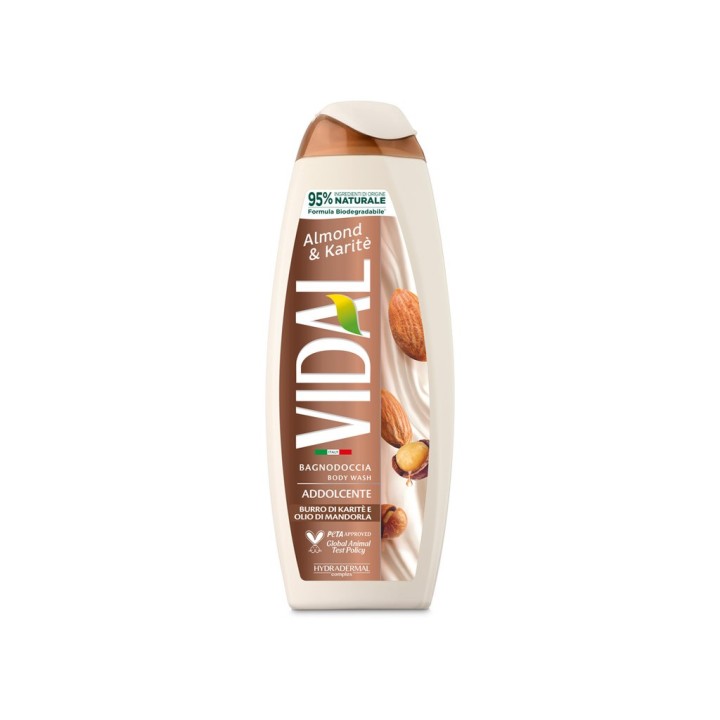 VIDAL BAGNODOCCIA ALMOND&KARITE' 500ML