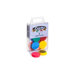 MAGNETI COLORATI 24MM 8PZ APMAG24