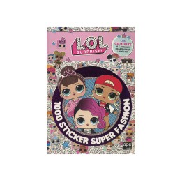 LOL SURPRISE 1000 STICKER SUPER FASHION