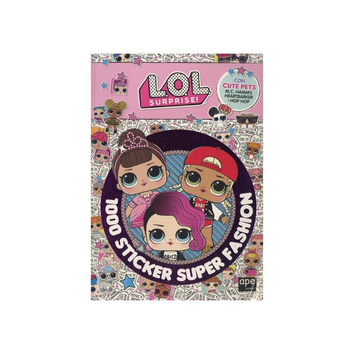 LOL SURPRISE 1000 STICKER SUPER FASHION