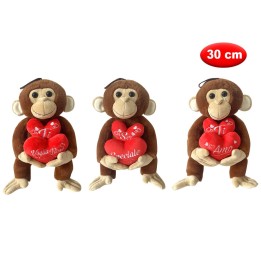 PELUCHE SCIMMIA 30CM