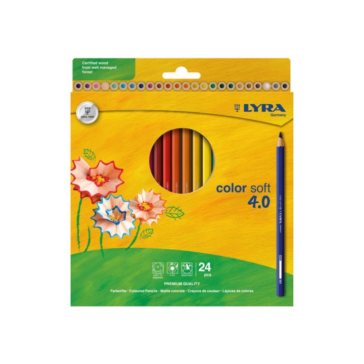 PASTELLI LYRA COLOR SOFT 4.0 24 PZ