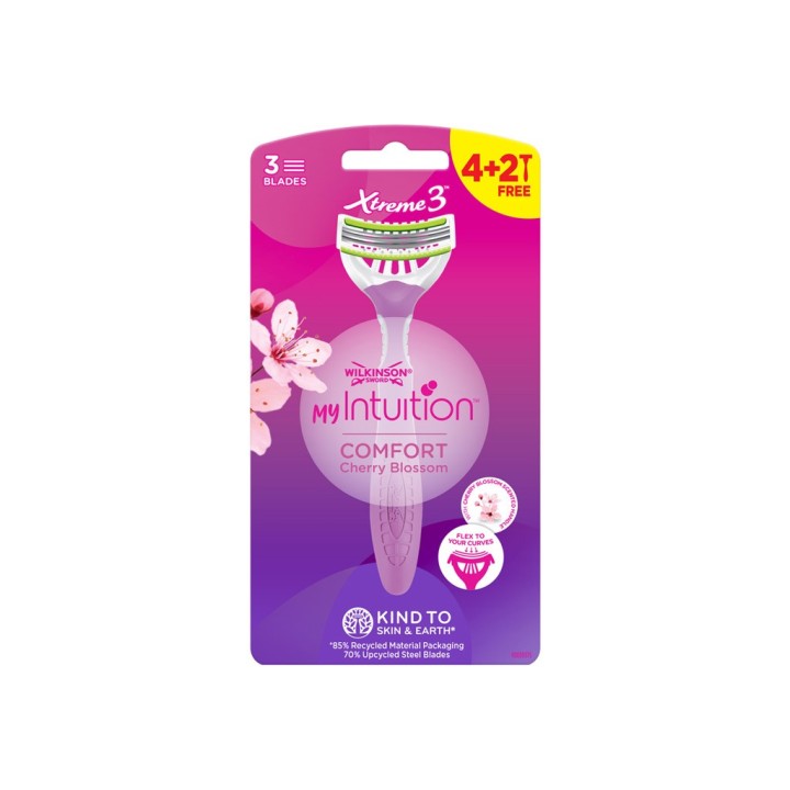 WILKINSON MY XTREME3 COMFORT CHERRY 4+2