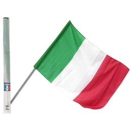 BANDIERA ITALIA CM 60X90 CON ASTA