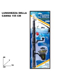 CANNA DA PESCA TELESCOPICA