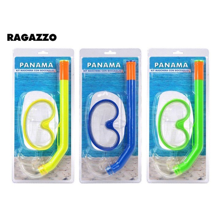 KIT MASCHERA PANAMA CON BOCCAGLIO