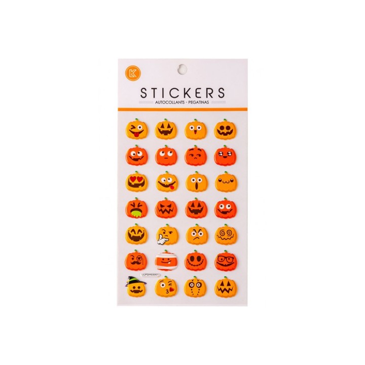 CARTELLA STICKERS IN RILIEVO 09367