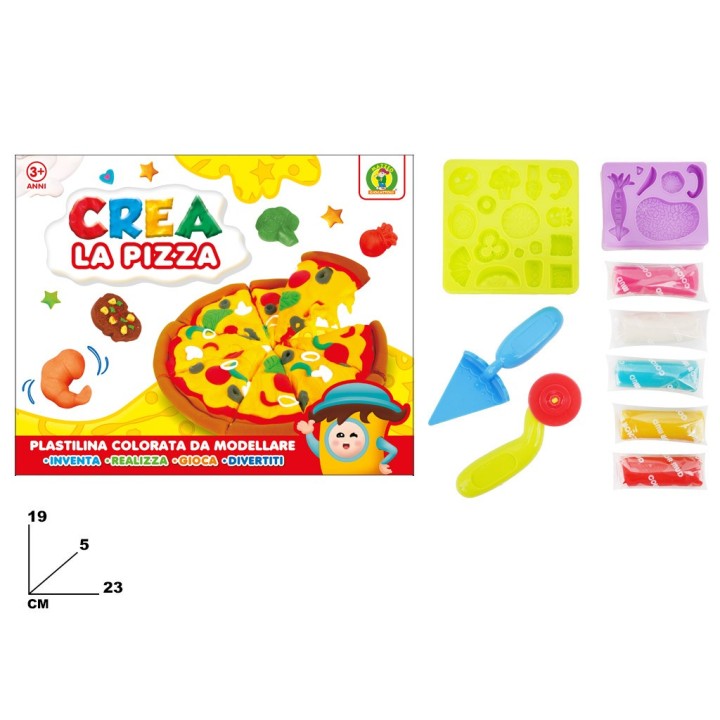 PLASTILINA CREA LA PIZZA