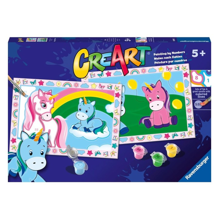 CREART SERIE 2 DIVERTENTI UNICORNI