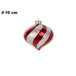 SFERA NATALIZIA PIATTA CM 10
