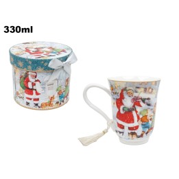 TAZZA DECORATIVA NATALIZIA