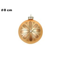 SFERA NATALIZIA ORO 8 CM