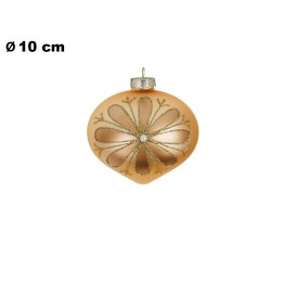 SFERA NATALIZIA ORO 10 CM