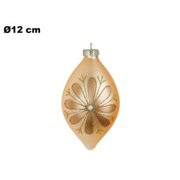 SFERA NATALIZIA ORO 12 CM