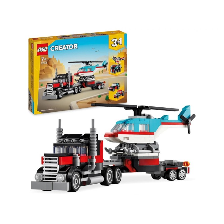 LEGO CREATOR AUTOCARRO CON ELICOTTERO 31